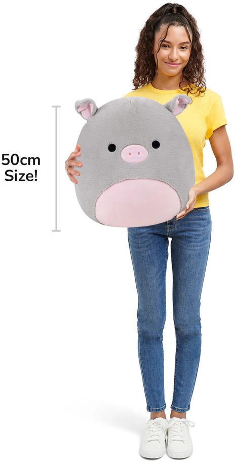 SQUISHMALLOWS Pliušinis žaislas - Bessa Pig, 50 cm