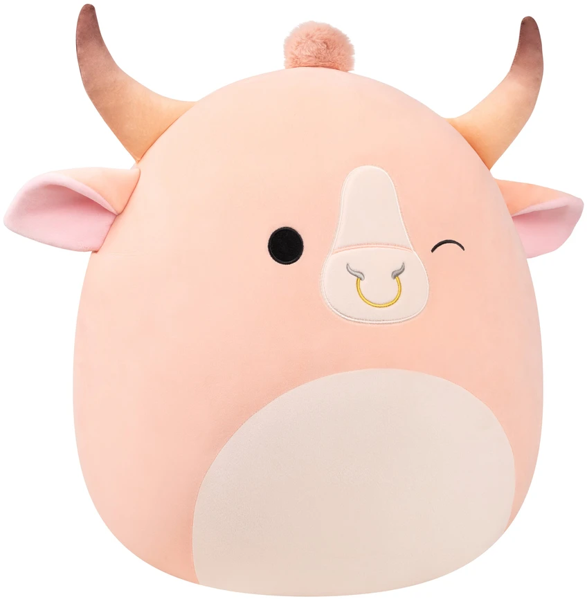SQUISHMALLOWS Pliušinis žaislas - Bulius, 50 cm