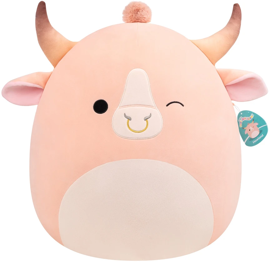 SQUISHMALLOWS Pliušinis žaislas - Bulius, 50 cm