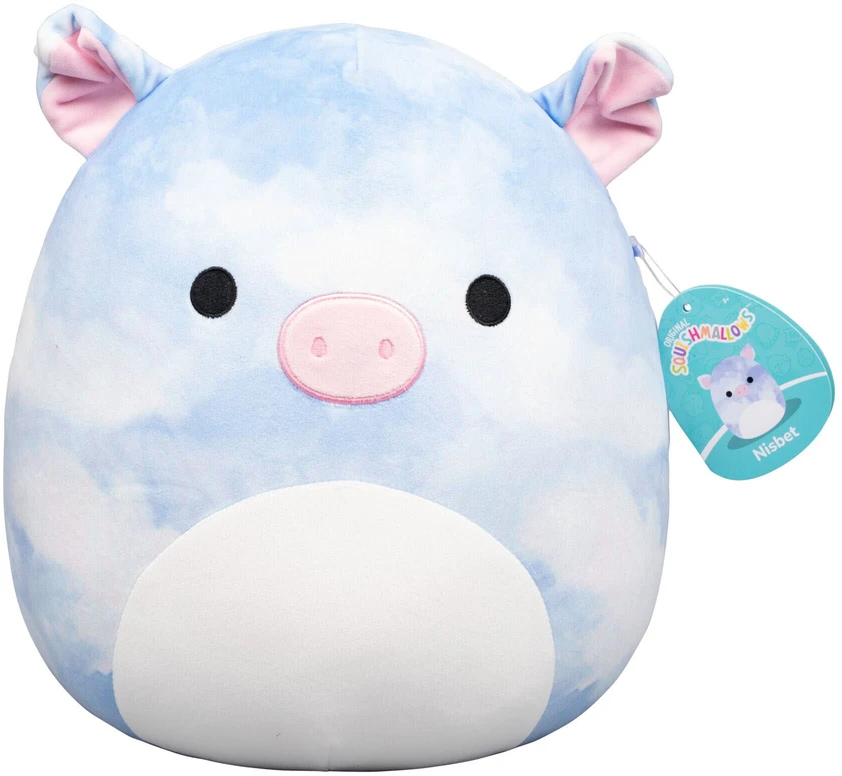 Squishmallows Minkšti saldainiai - Nisbet kiaulė (30 cm P27) (270200)