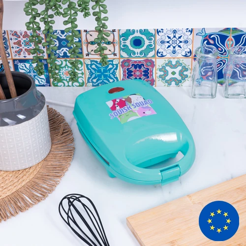 Vaflinė „Squishmallows“ – „Squish Squad“ vaflių keptuvė – ES kištukas