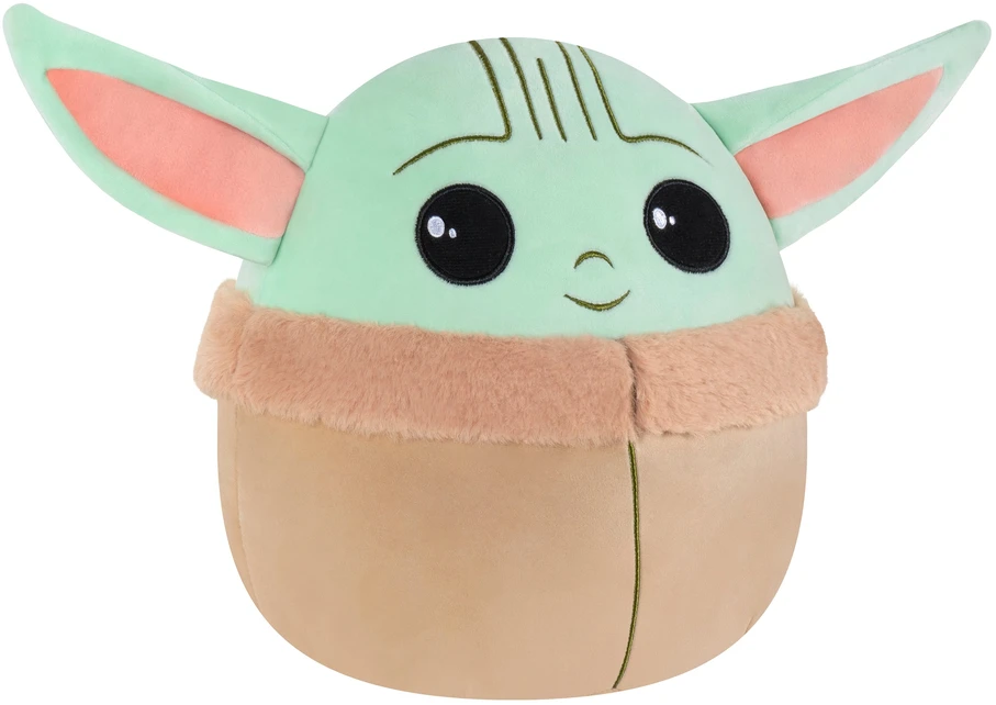 Squishmallows,Disney Minkšti saldainiai - 20 cm Žvaigždžių karų Grogu (258689)