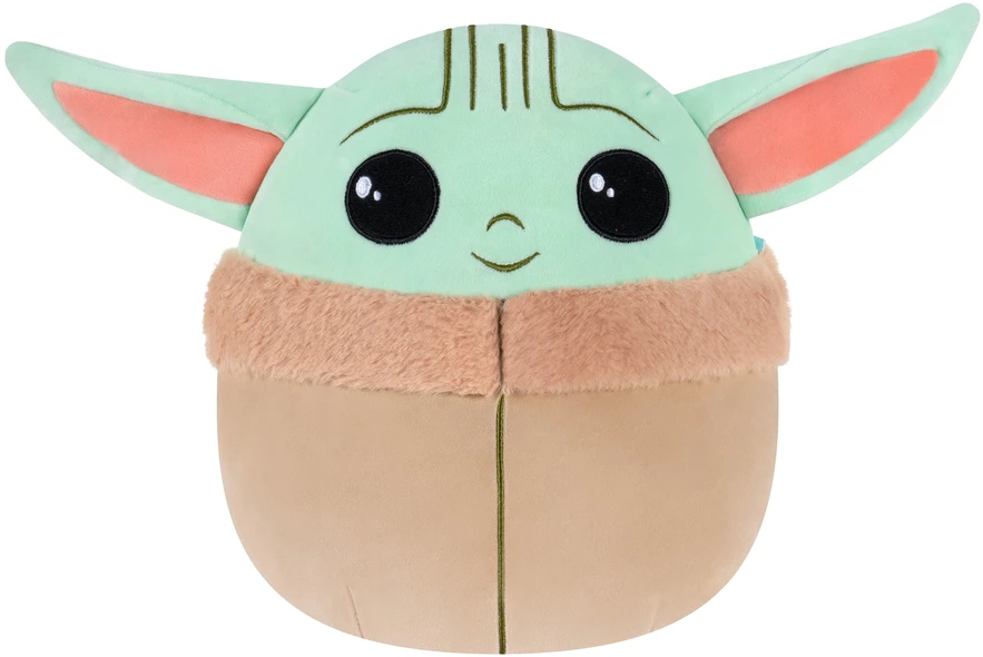 Squishmallows,Disney Minkšti saldainiai - 20 cm Žvaigždžių karų Grogu (258689)