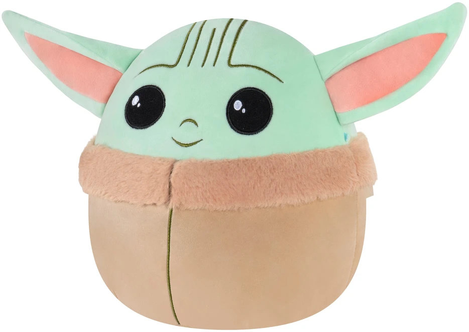 Squishmallows,Disney Minkšti saldainiai - 20 cm Žvaigždžių karų Grogu (258689)