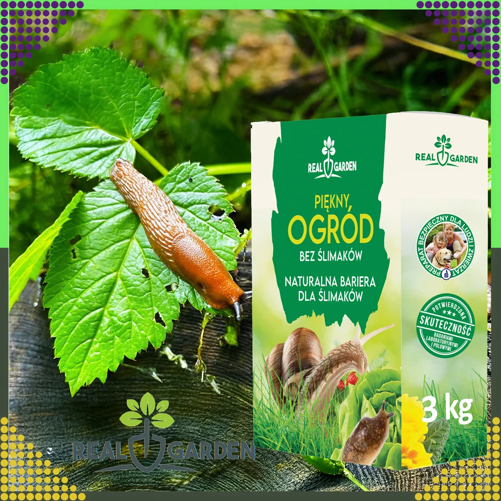 Środek Sraigių atbaidymo priemonė nuo sraigių 3kg