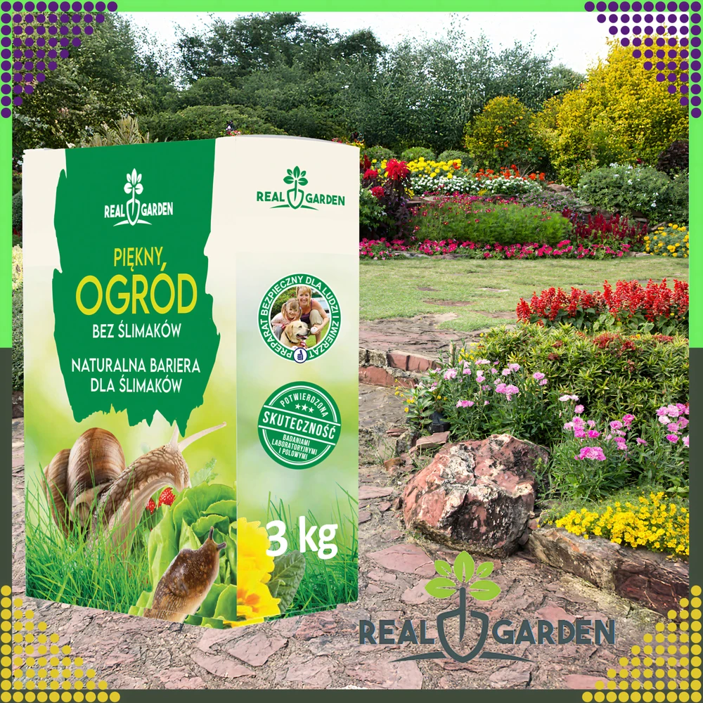 Środek Sraigių atbaidymo priemonė nuo sraigių 3kg