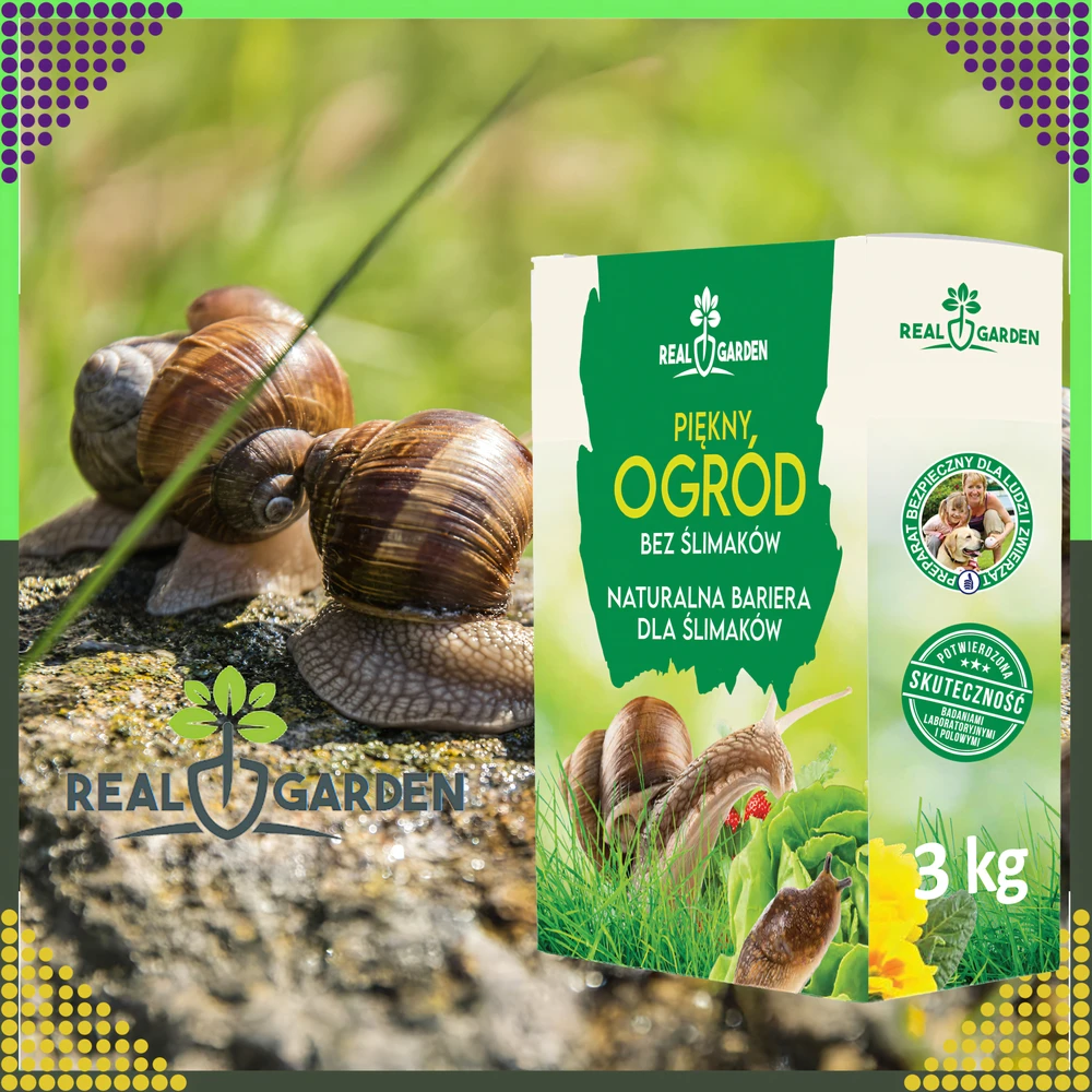 Środek Sraigių atbaidymo priemonė nuo sraigių 3kg