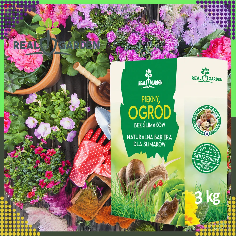 Środek Sraigių atbaidymo priemonė nuo sraigių 3kg