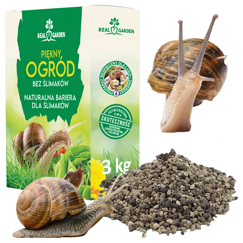 Środek Sraigių atbaidymo priemonė nuo sraigių 3kg