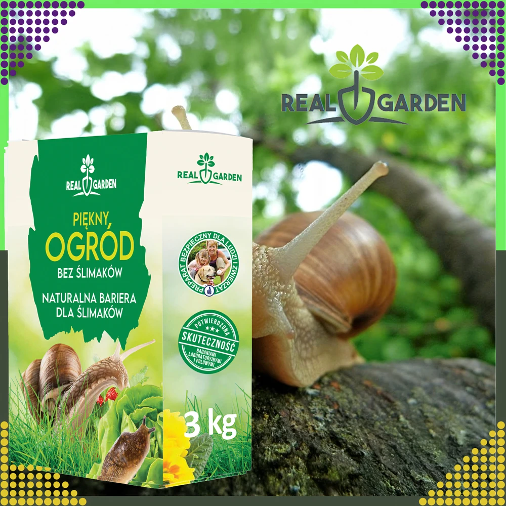 Środek Sraigių atbaidymo priemonė nuo sraigių 3kg