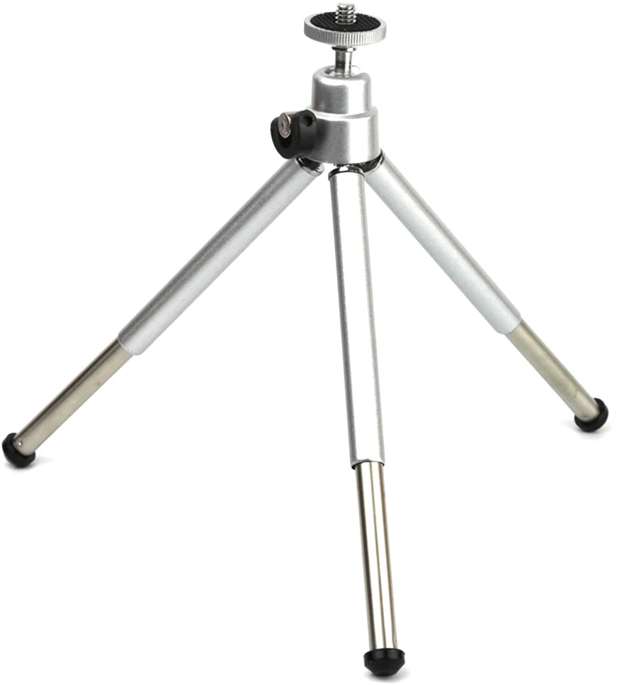 ST1 Mini trikojis iš aliuminio, 23 cm, sidabrinis