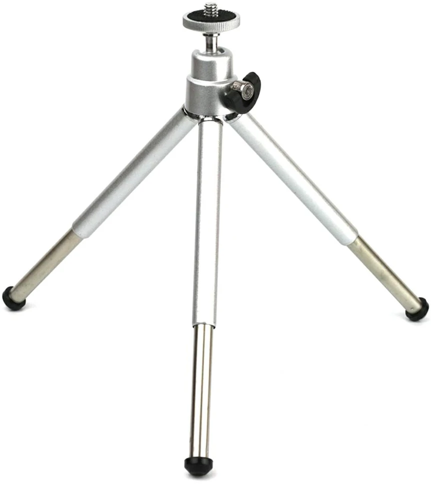 ST1 Mini trikojis iš aliuminio, 23 cm, sidabrinis