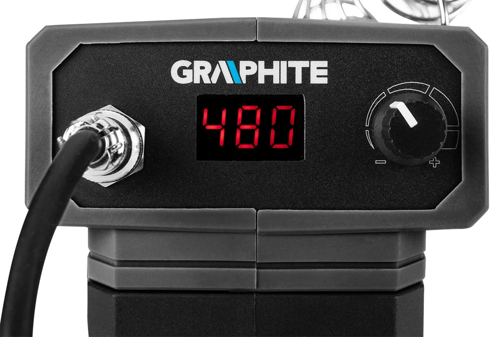 Litavimo stotelė Graphite 58GE143; 18 V (be akumuliatoriaus ir pakrovėjo)