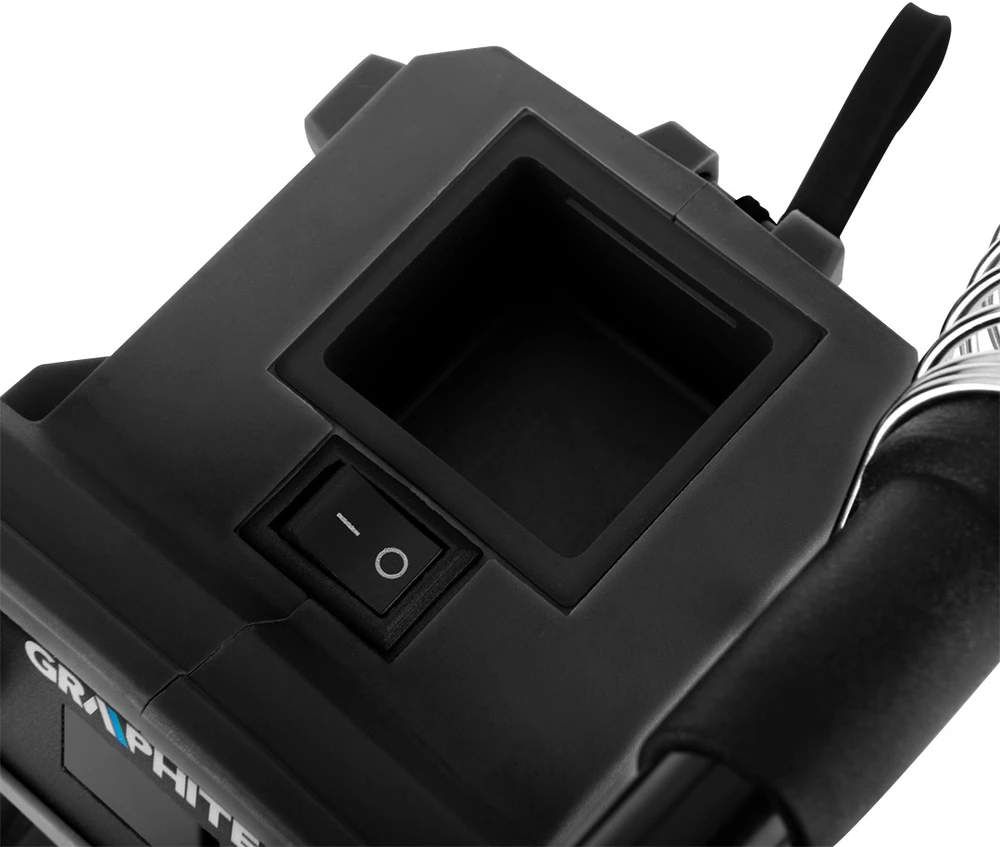 Litavimo stotelė Graphite 58GE143; 18 V (be akumuliatoriaus ir pakrovėjo)