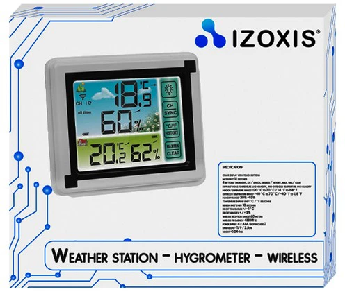 Iso Trade Meteorologine stotis - higrometras - bevielis