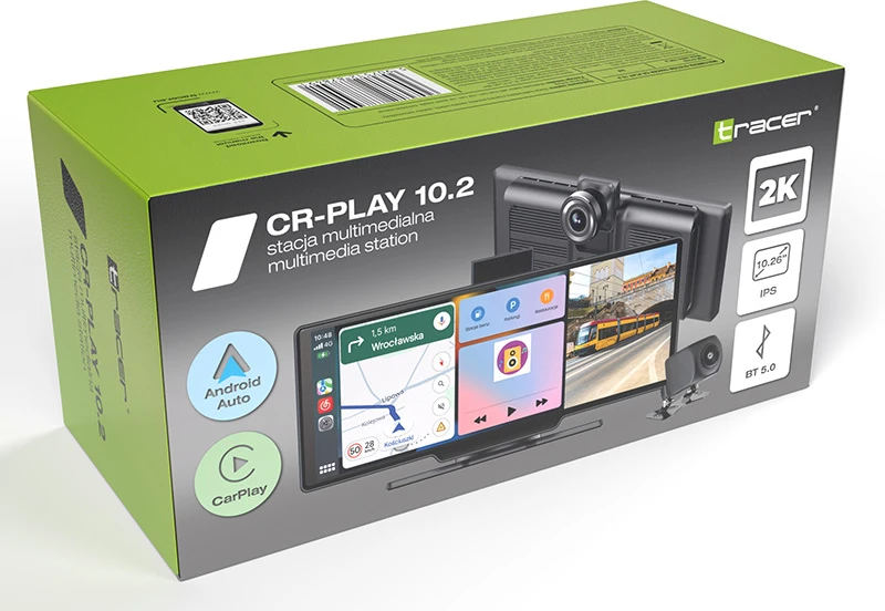 „Tracer Carplay“ / „Android Auto“ CR-PLAY 10.2