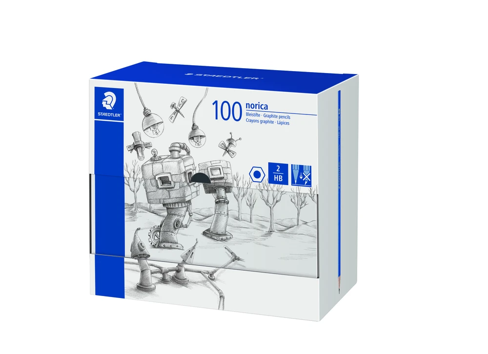Staedtler - Dozatorius pieštukams Norica - 100 vnt. (13046CA100)