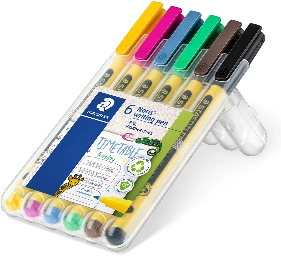 Staedtler - Fineliner 0,6 mm - 6 vnt. (307 SB6)