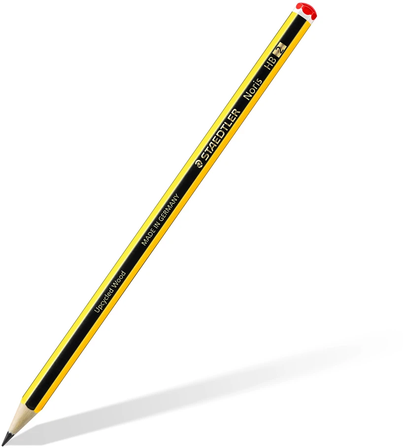 Staedtler - Noris klasikiniai pieštukai, su trintuku, 12 vnt. (61 120P1)