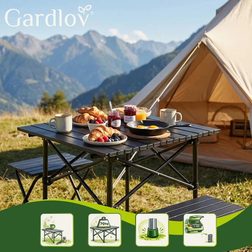 Gardlov 27294 Folding Camping Table