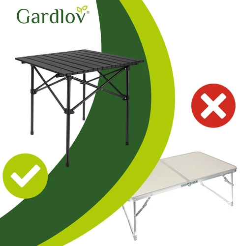 Gardlov 27294 Folding Camping Table