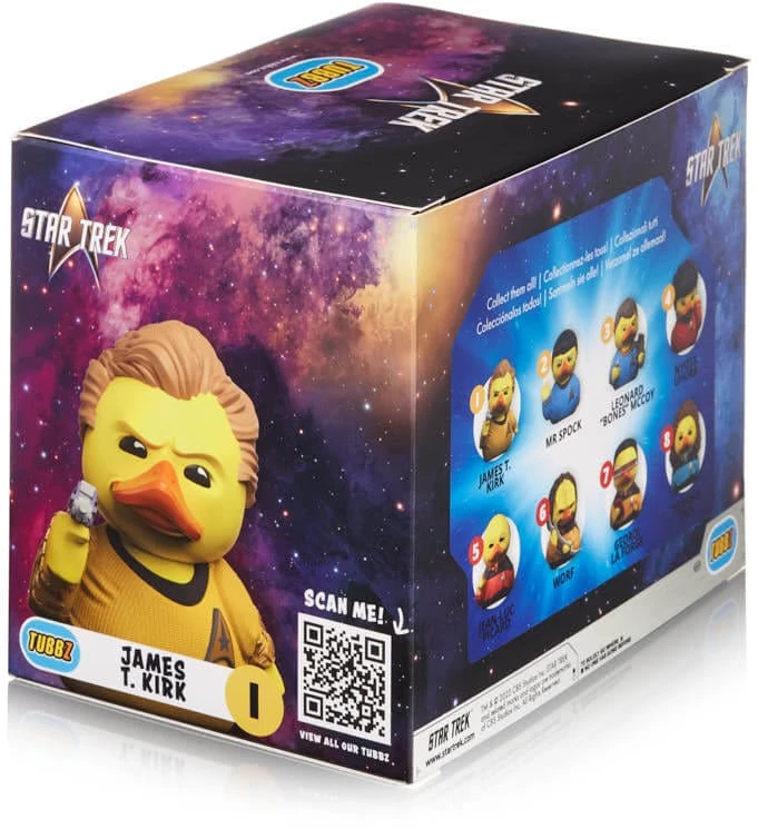„Star Trek“ „Tubbz Boxed“ Jamesas T. Kirkas