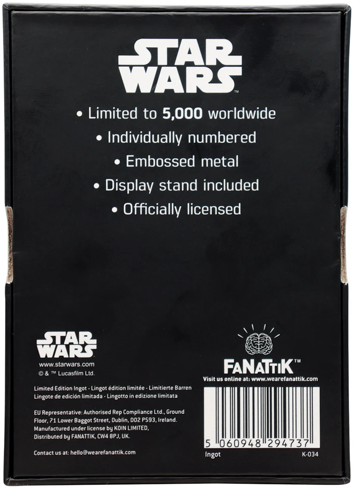 Star Wars Žvaigždžių karų Lando Calrissian luitas