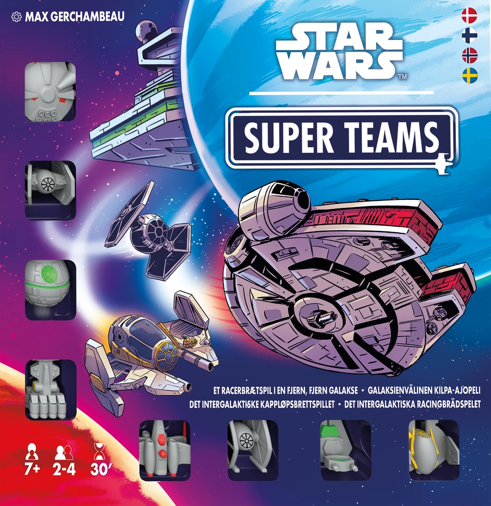 Star Wars „Žvaigždžių karų“ superkomandos (Šiaurės šalys) (ZYGSWST0101ML3)