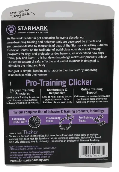 „Starmark“ – „Pro-Training Clicker Deluxe“ – juodas