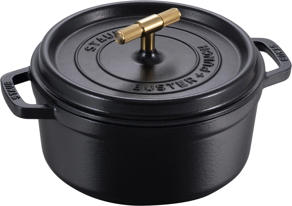 Staub - Buster + Punch Cocotte - Juoda - 24 cm