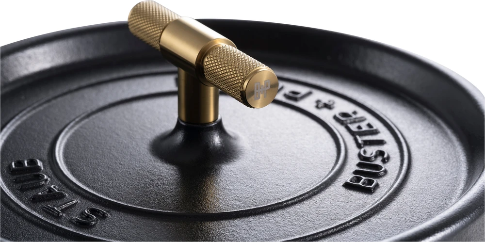 Staub - Buster + Punch Cocotte - Juoda - 24 cm