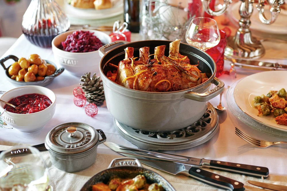 Staub - Cocotte - Grafito pilka - 30 cm