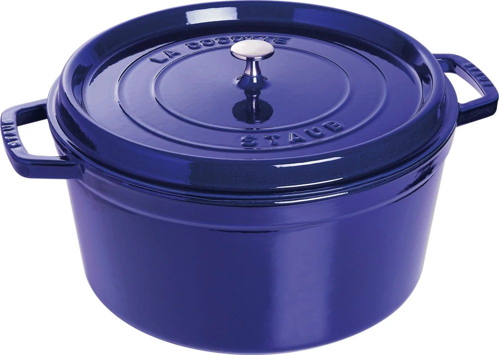 Staub - Cocotte - tamsiai mėlyna - 30 cm