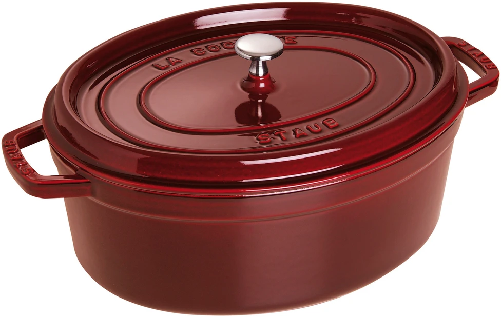 Staub - La Cocotte Oval Ketaus 23 cm / 2,25 L - Grenadine ketaus
