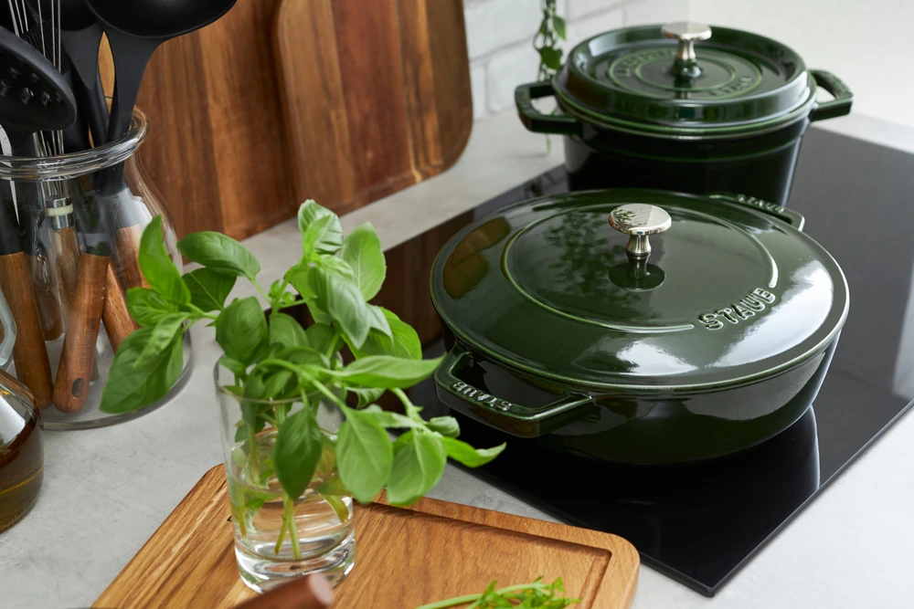 Staub - Saute Pan Chistera - Bazilikas-Žalias - 24 cm
