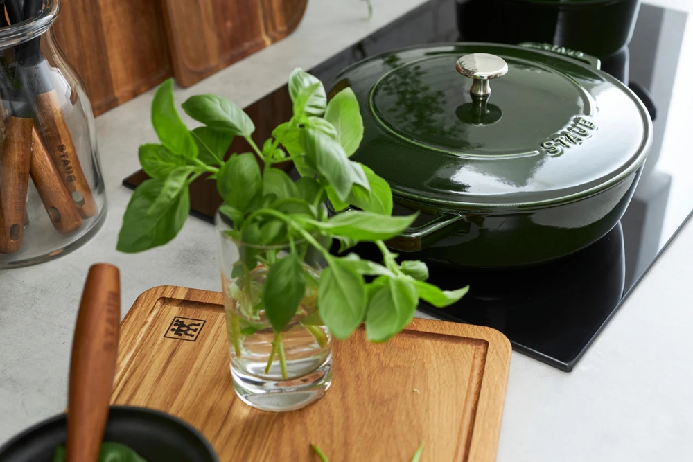 Staub - Saute Pan Chistera - Bazilikas-Žalias - 24 cm