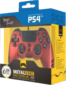 „Pixminds LEXIP X STEELPLAY Slim Pack“ laidinis valdiklis, Ruby Raudona, daugiaspalvis