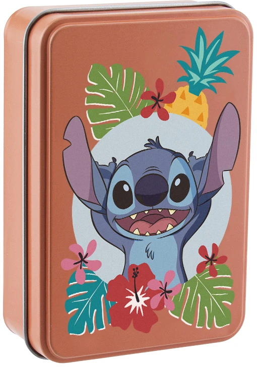 Paladone Stitch žaidimo kortos skardinėje