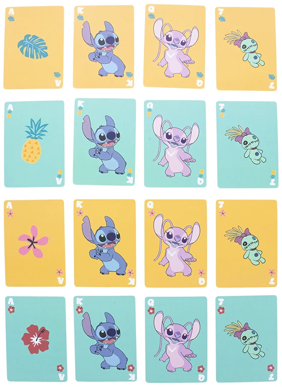 Paladone Stitch žaidimo kortos skardinėje