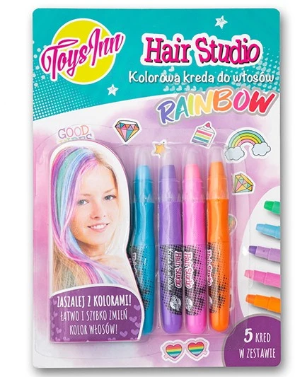 Dažomos plaukų kraidelės vaikams Stnux Toys Inn, 5 vnt.