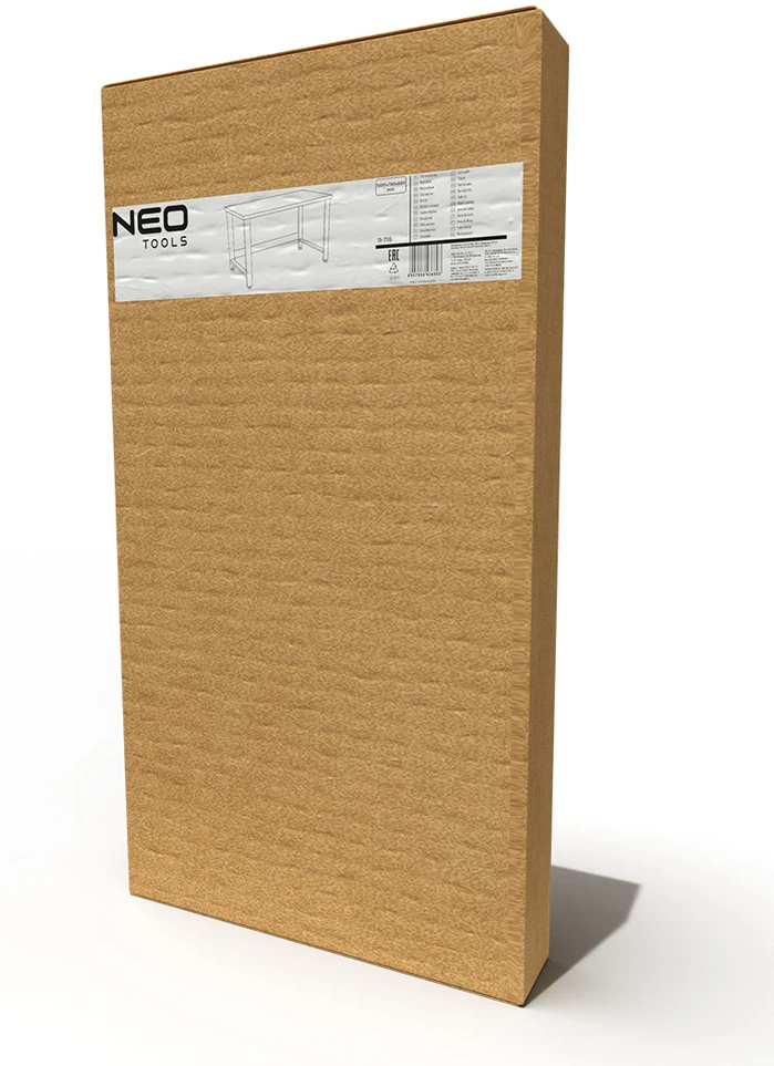 Neo Darbastalio stalas: 1500 x 780 x 830 mm