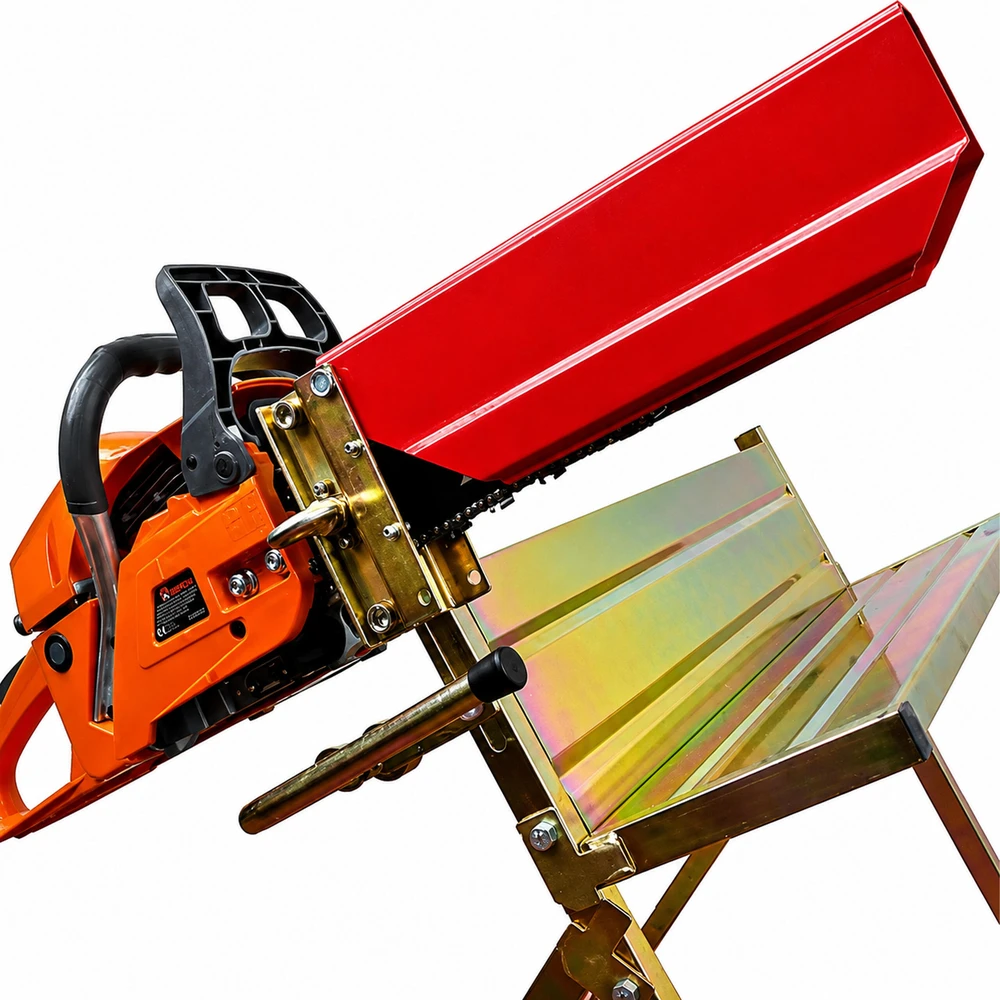 Stojak Metalinis pjūklo laikiklis medienos pjovimui su pjūklo laikikliu 88x86x71cm