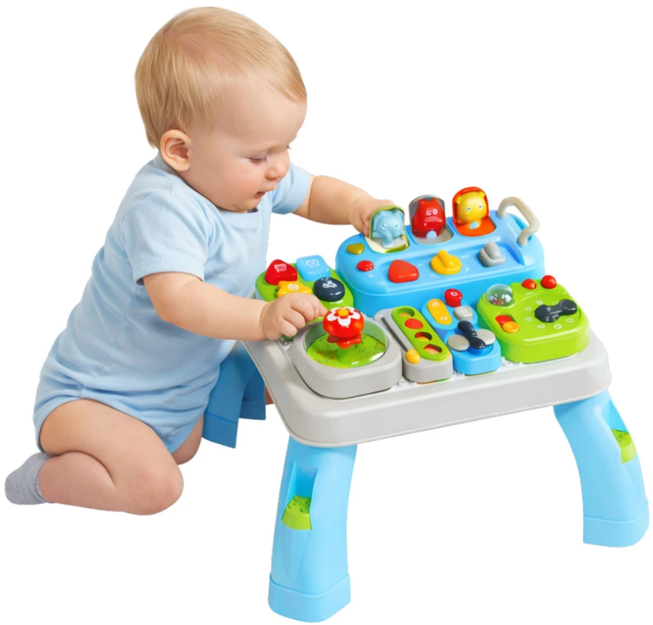 Lean Toys Interaktyvus žaidimų stalas spalvotas