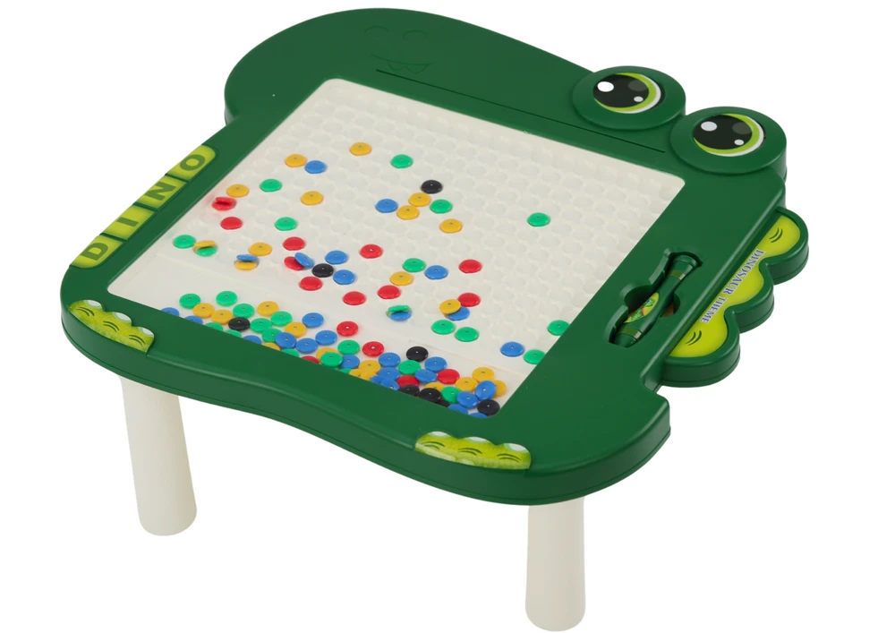 Edukacinė magnetinė lenta/stalas Dinozauras Lean Toys