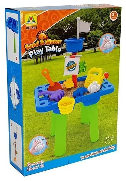 Lean Toys Smėlio stalas Shovel Cloud
