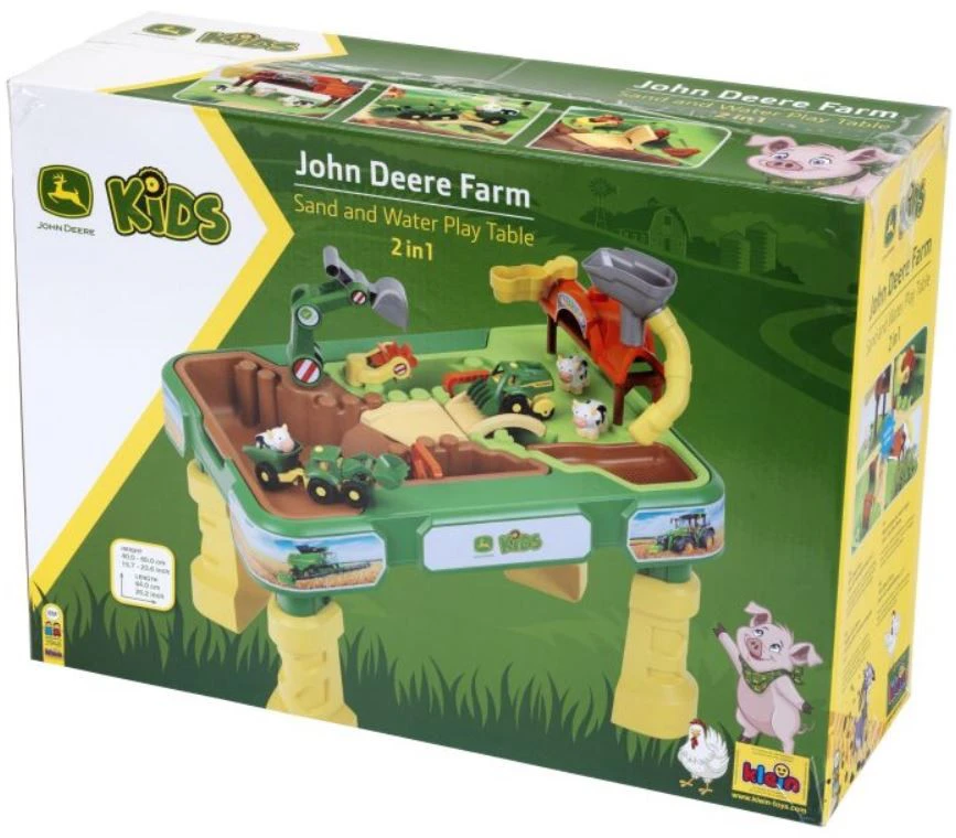 Klein John Deere Smėlio dėžės/Farm mokomasis stalas 3948