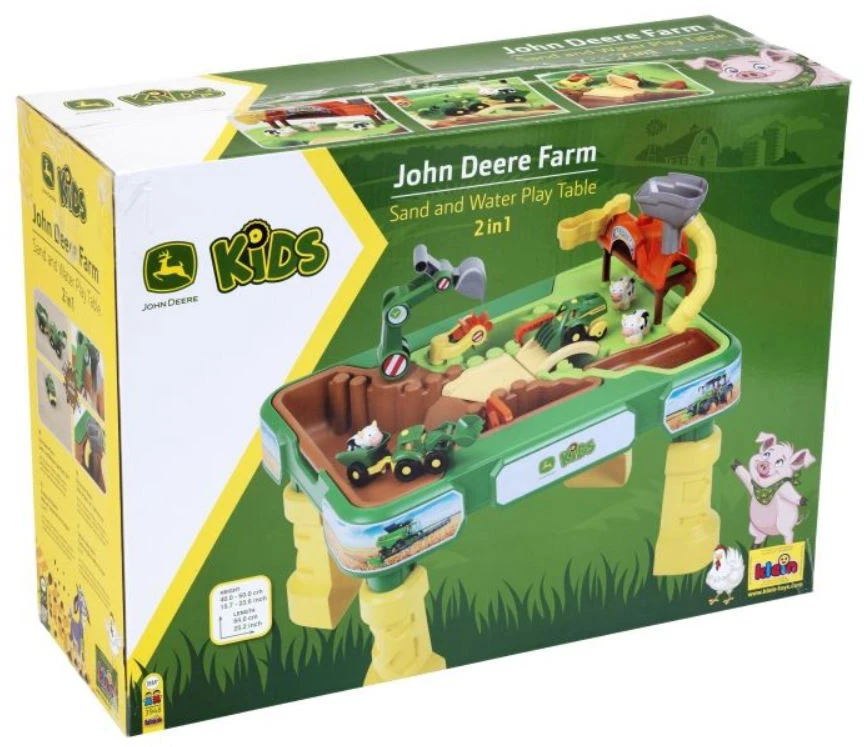 Klein John Deere Smėlio dėžės/Farm mokomasis stalas 3948