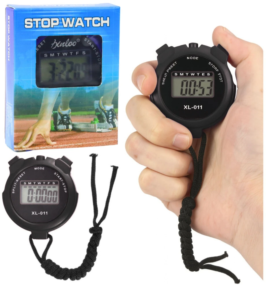 Stoper Elektroninis laikmatis XL-011 su LCD ekranu