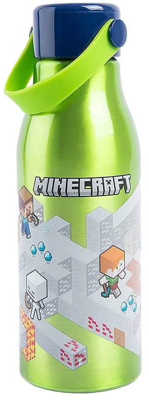 Stor,Minecraft Vandens buteliukas su lanksčia rankena, 760 ml, Minecraft (088808715-40461)
