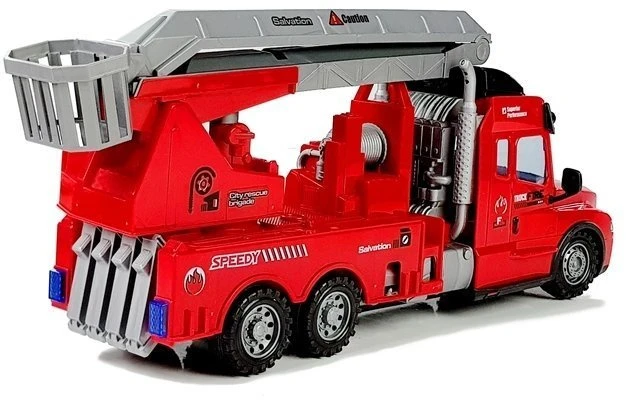 Straż Rc gaisrinės automobilis Lean Toys